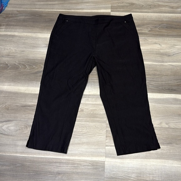 Tribal black dress pants capris size 18 - Picture 2 of 7